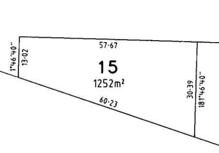 Floorplan of Homely land listing, 21 High Street, Merrijig VIC 3723