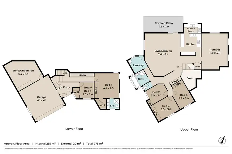 Floorplan of Homely house listing, 6 Spearwood Place, Kenmore Hills QLD 4069