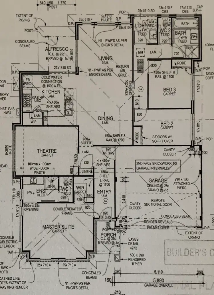 Floorplan of Homely house listing, 19 Westland Way, Hilbert WA 6112