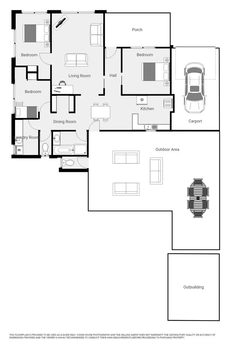 Floorplan of Homely house listing, 12 The Centreway, Red Cliffs VIC 3496
