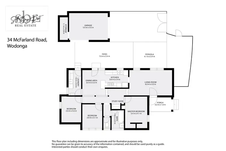 Floorplan of Homely house listing, 34 MCFARLAND ROAD, Wodonga VIC 3690