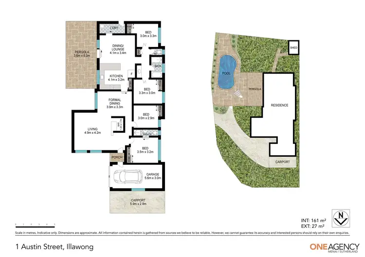 Floorplan of Homely house listing, 1 Austin Street, Illawong NSW 2234
