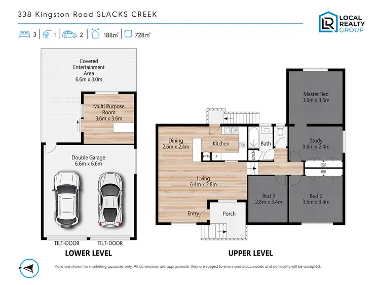 Floorplan of Homely house listing, 338 Kingston Rd, Slacks Creek QLD 4127