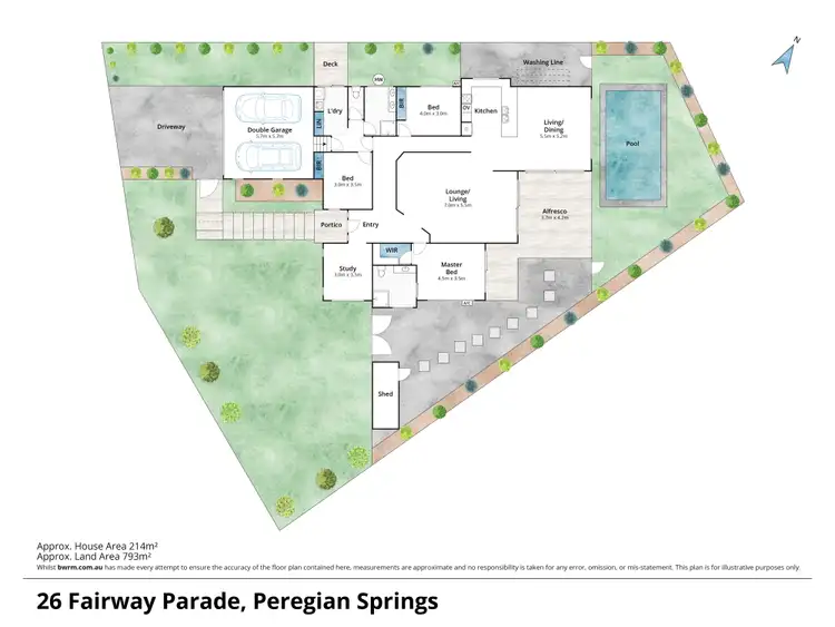 Floorplan of Homely house listing, 26 Fairway Parade, Peregian Springs QLD 4573