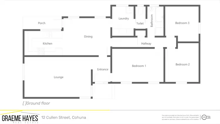 Floorplan of Homely house listing, 12 Cullen Street, Cohuna VIC 3568