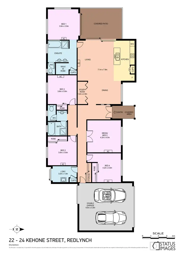 Floorplan of Homely house listing, 22-24 Kehone Street, Redlynch QLD 4870