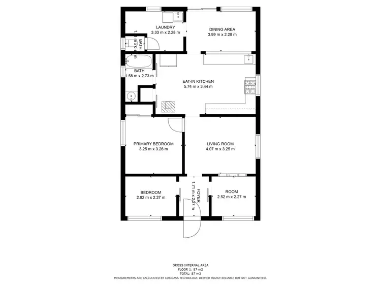 Floorplan of Homely house listing, 59A Hopkins Street, South Boulder WA 6432
