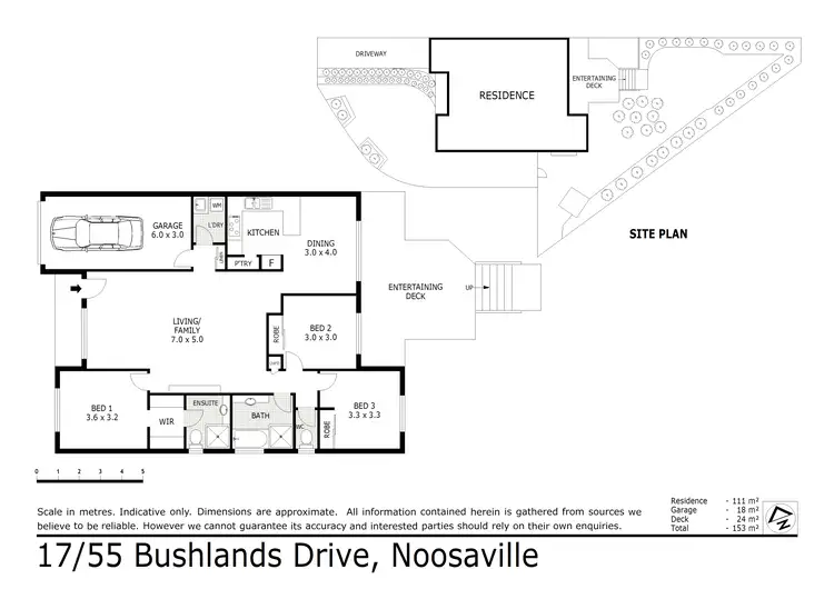 Floorplan of Homely townhouse listing, 17/55 Bushlands Drive, Noosaville QLD 4566