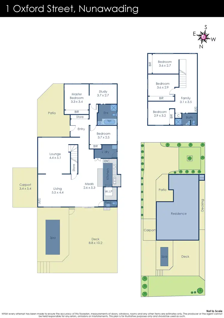 Floorplan of Homely house listing, 1 Oxford Street, Nunawading VIC 3131