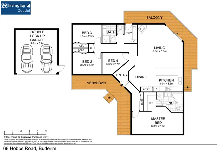 Floorplan of Homely house listing, 68 Hobbs Road, Buderim QLD 4556