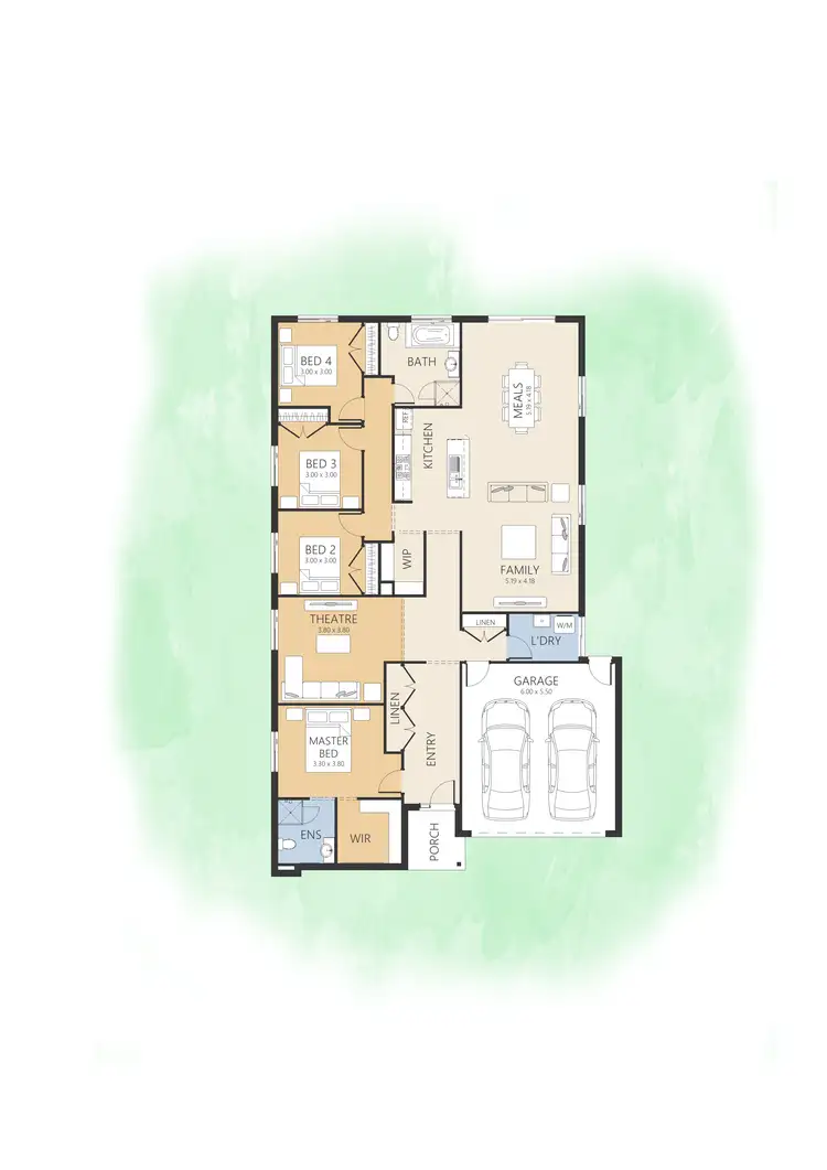 Floorplan of Homely house listing, 50 Madisons Avenue, Diggers Rest VIC 3427
