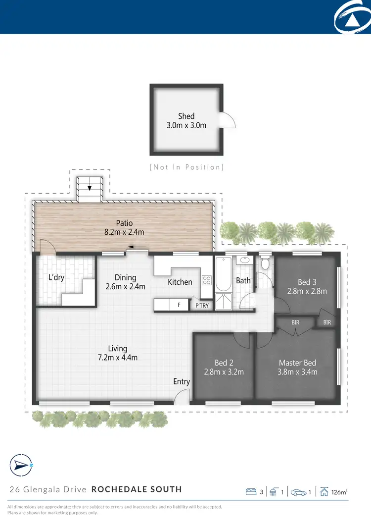Floorplan of Homely house listing, 26 Glengala Drive, Rochedale South QLD 4123