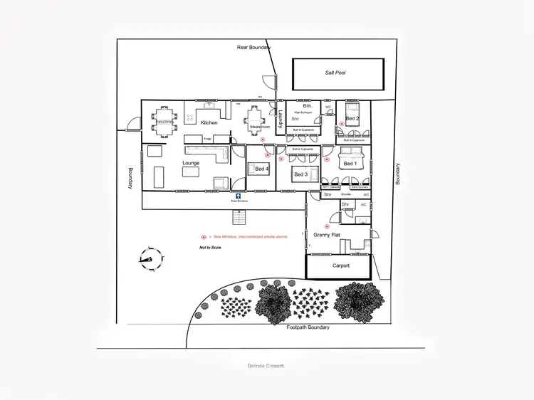 Floorplan of Homely house listing, 50 Belinda Crescent, Springwood QLD 4127