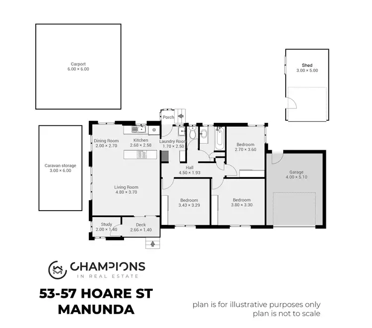 Floorplan of Homely house listing, 53-57 Hoare Street, Manunda QLD 4870