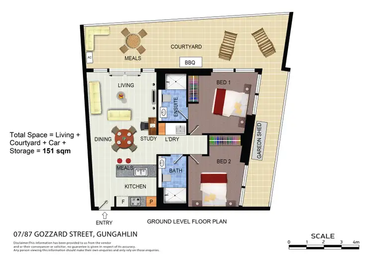 Floorplan of Homely apartment listing, 7/87 Gozzard Street, Gungahlin ACT 2912