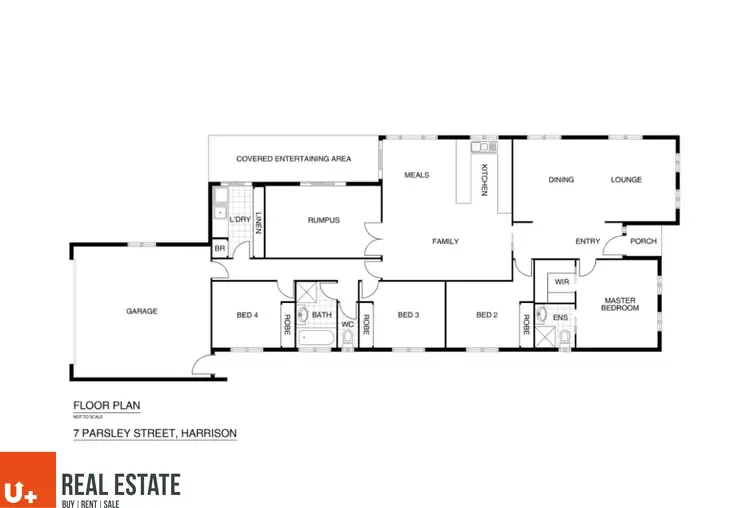 Floorplan of Homely house listing, 7 Parsley Street, Harrison ACT 2914