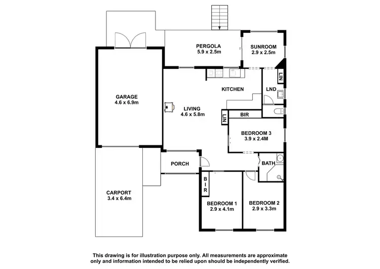 Floorplan of Homely house listing, 21 Cockburn Street, Mount Gambier SA 5290