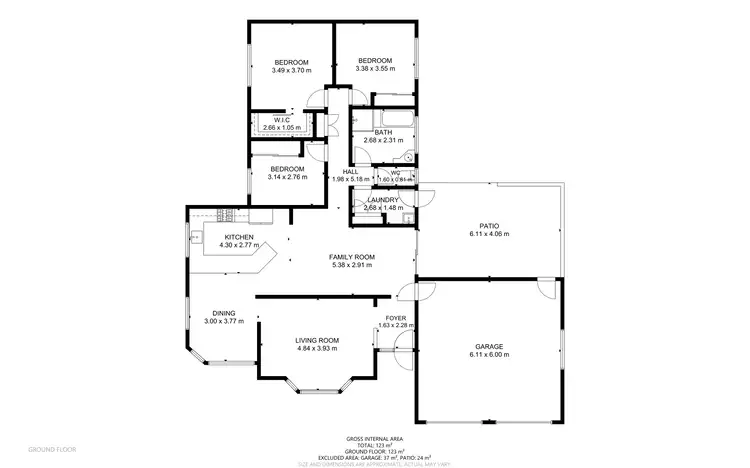 Floorplan of Homely house listing, 28 Brigalow Street, Newtown QLD 4350