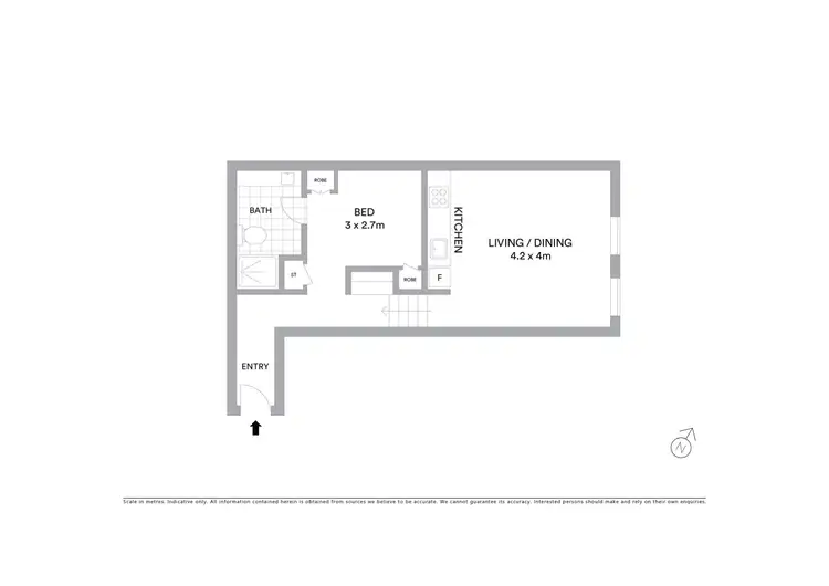Floorplan of Homely apartment listing, 6/53 EDWARD STREET, Brisbane City QLD 4000