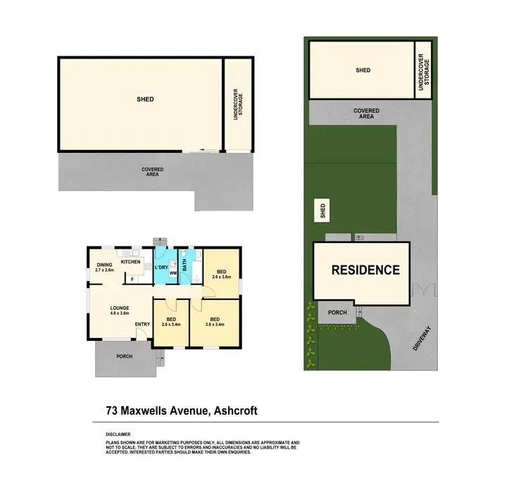 Floorplan of Homely house listing, 73 Maxwells Avenue, Ashcroft NSW 2168