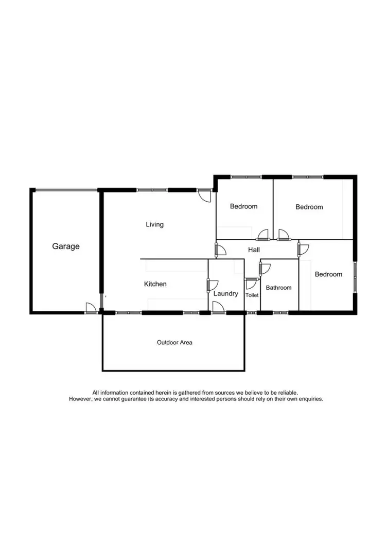 Floorplan of Homely house listing, 6 Kent Avenue, Orange NSW 2800