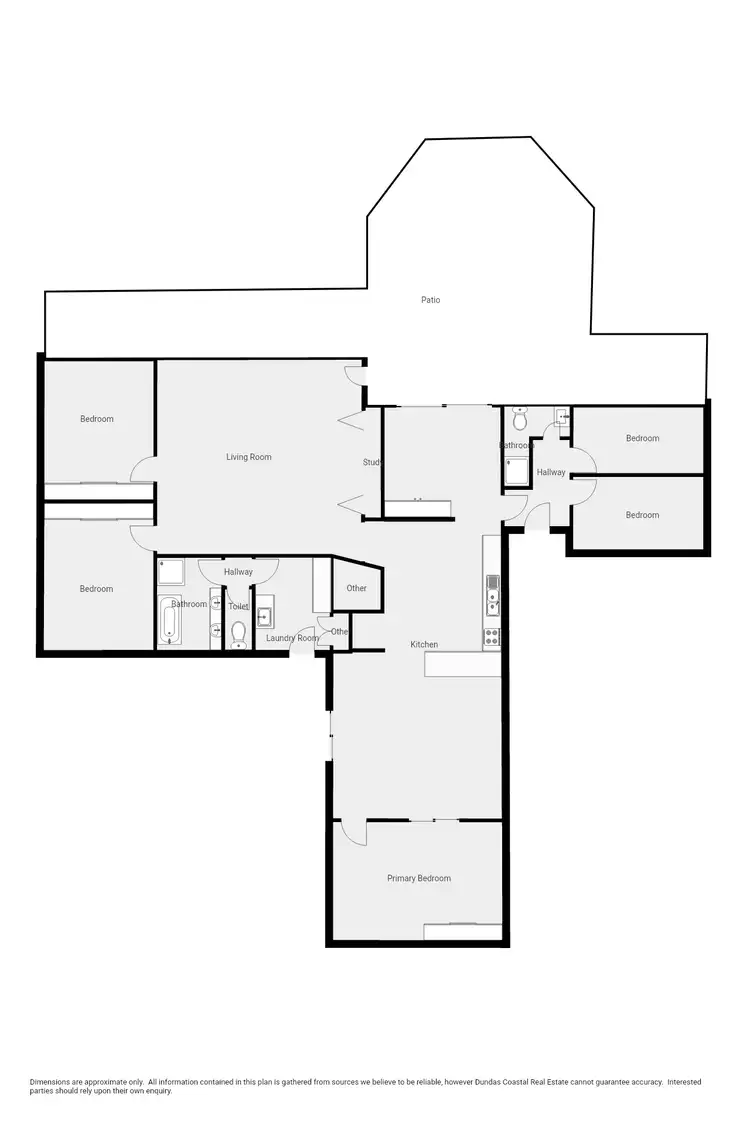 Floorplan of Homely rural property listing, 655 Princes Highway, Heathmere VIC 3305