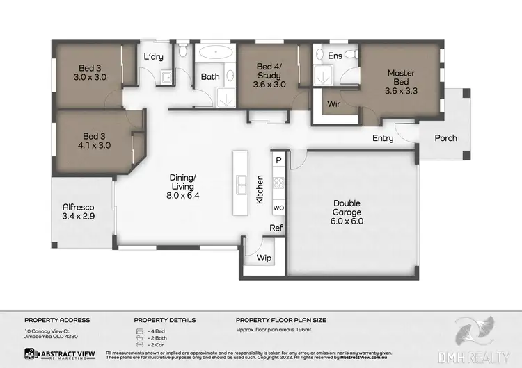 Floorplan of Homely house listing, 10 Canopy View Court, Flagstone QLD 4280