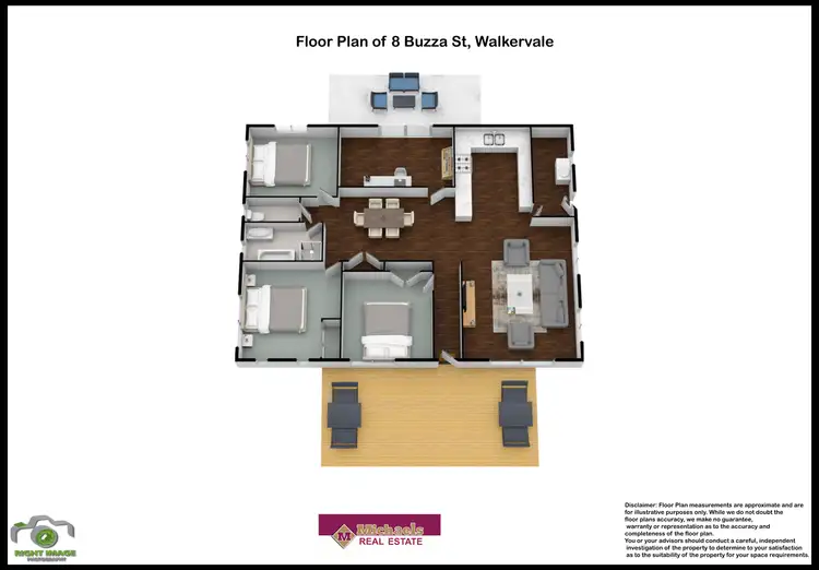 Floorplan of Homely house listing, 8 Buzza Street, Walkervale QLD 4670