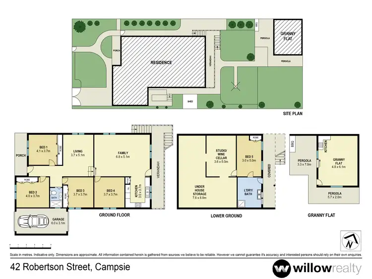Floorplan of Homely house listing, 42 Robertson Street, Campsie NSW 2194