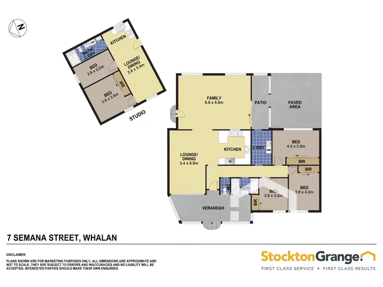 Floorplan of Homely house listing, 7 Semana St, Whalan NSW 2770
