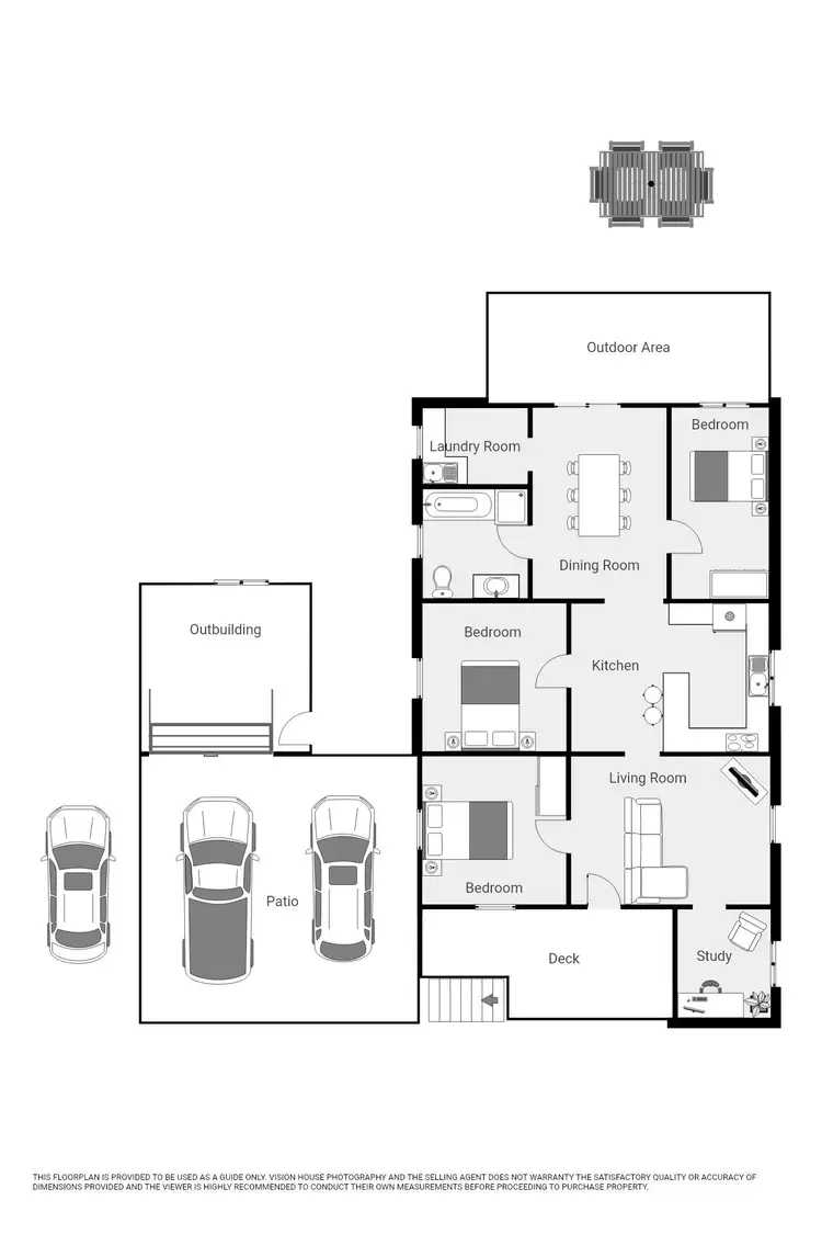 Floorplan of Homely house listing, 118 Chaffey Street, Merbein VIC 3505