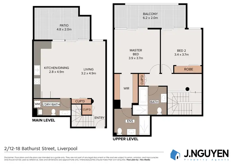 Floorplan of Homely apartment listing, 2/12-18 Bathurst Street, Liverpool NSW 2170