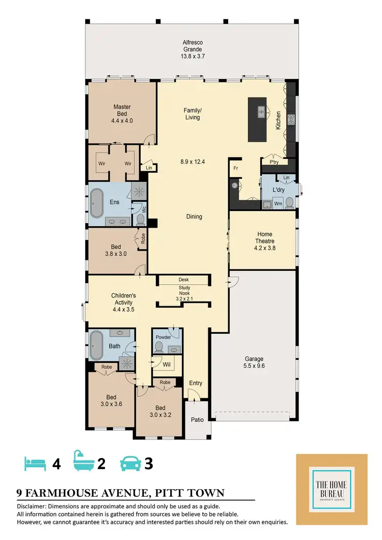 Floorplan of Homely house listing, 9 Farmhouse Avenue, Pitt Town NSW 2756