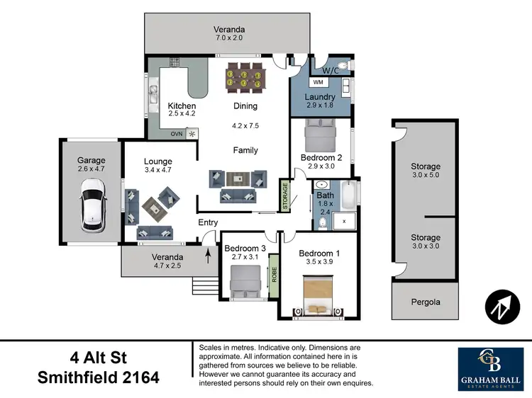 Floorplan of Homely house listing, 4 Alt Street, Smithfield NSW 2164