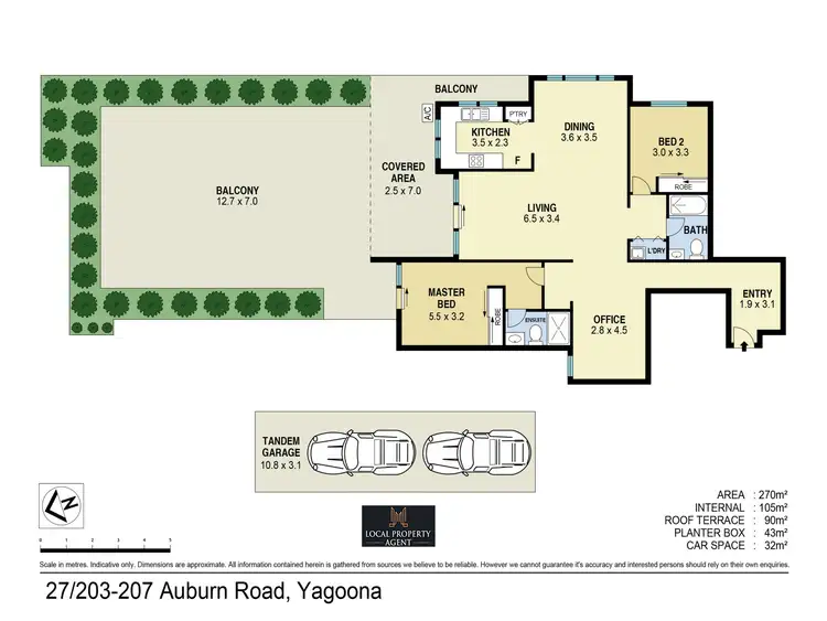 Floorplan of Homely apartment listing, 27/203 Auburn Rd, Yagoona NSW 2199