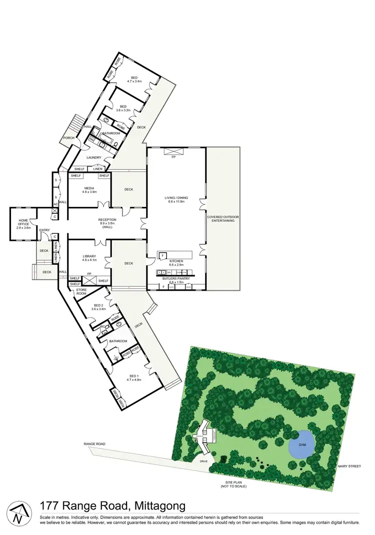 Floorplan of Homely rural property listing, 177 Range Road, Mittagong NSW 2575