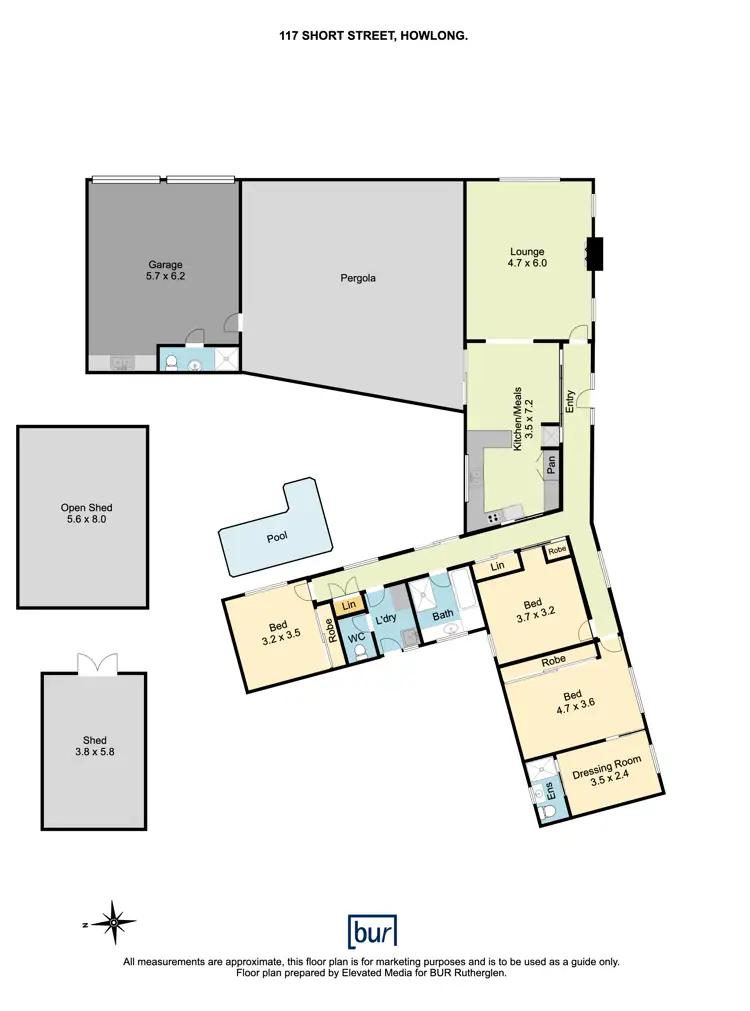 Floorplan of Homely house listing, 117 Short Street, Howlong NSW 2643