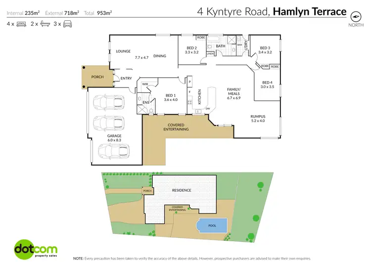 Floorplan of Homely house listing, 4 Kintyre Road, Hamlyn Terrace NSW 2259
