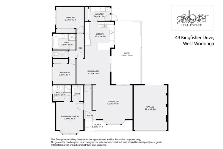 Floorplan of Homely house listing, 49 KINGFISHER DRIVE, West Wodonga VIC 3690