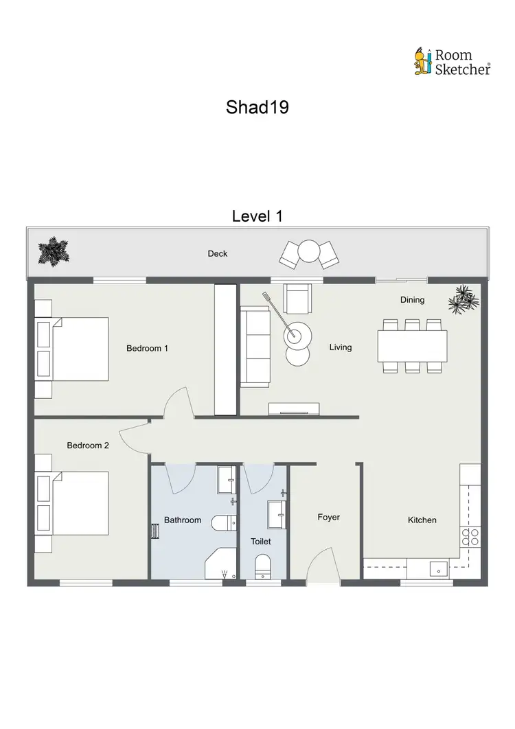 Floorplan of Homely house listing, 19 Shady Gully Drive, Mallacoota VIC 3892