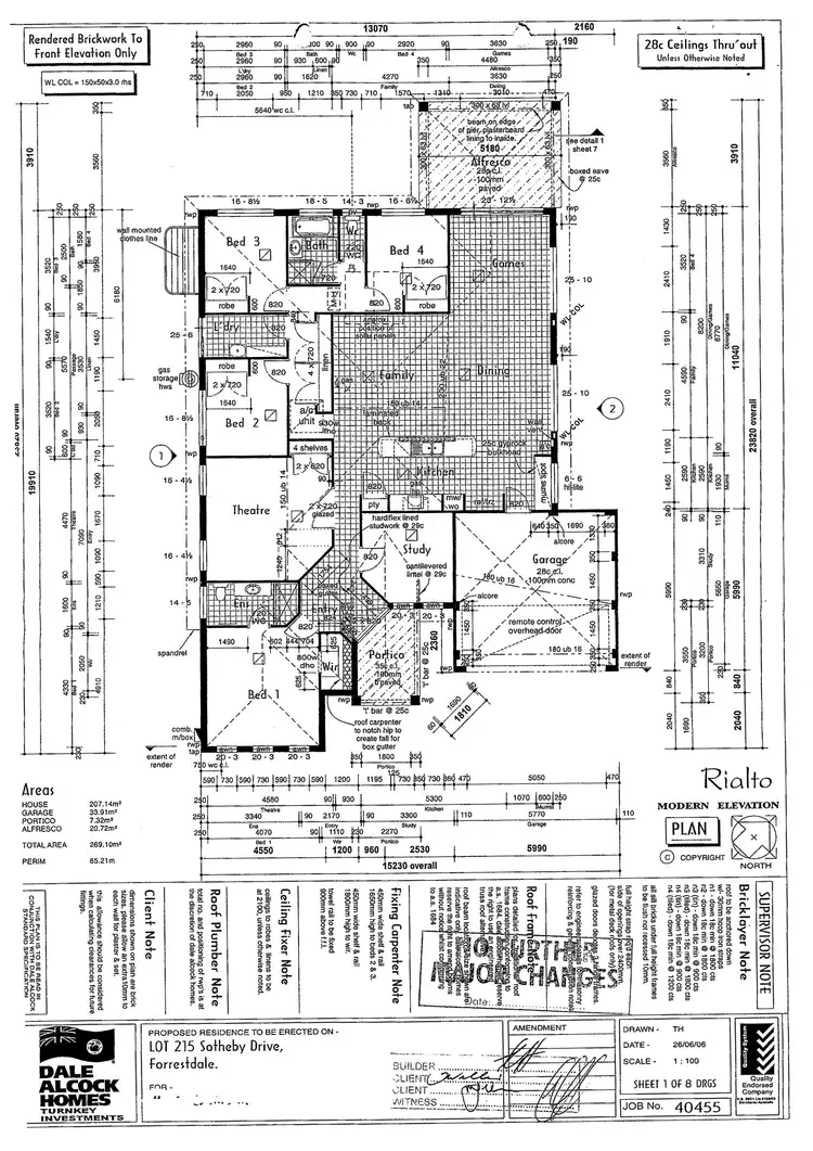 Floorplan of Homely house listing, 13 Sotheby Drive, Harrisdale WA 6112