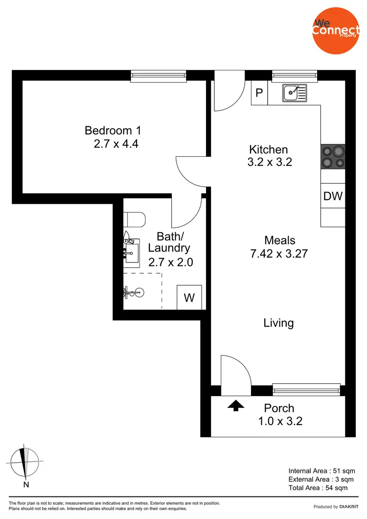 Floorplan of Homely unit listing, 13/2 Ayliffes Road, St Marys SA 5042