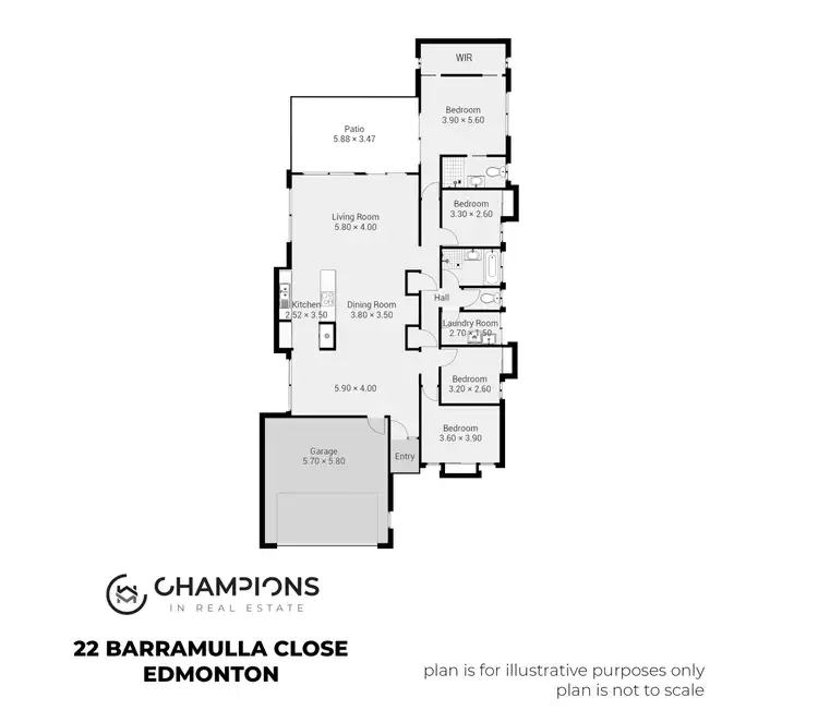Floorplan of Homely house listing, 22 Barramulla Close, Edmonton QLD 4869