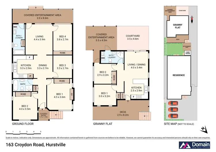Floorplan of Homely house listing, 163 CROYDON ROAD, Hurstville NSW 2220