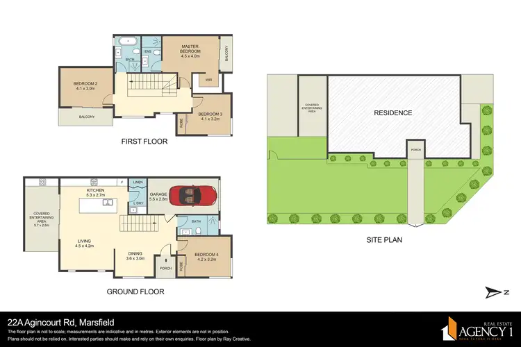 Floorplan of Homely semi-detached listing, 22A Agincourt Road, Marsfield NSW 2122
