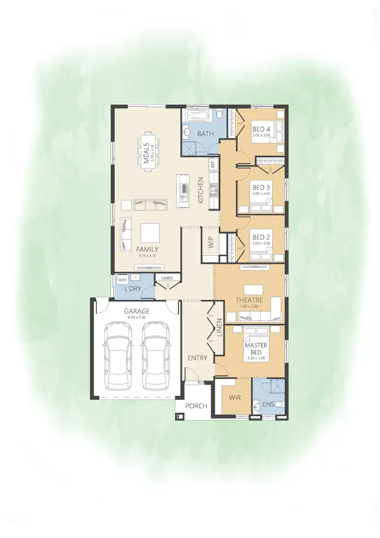 Floorplan of Homely house listing, 23 Violetta Boulevard, Diggers Rest VIC 3427