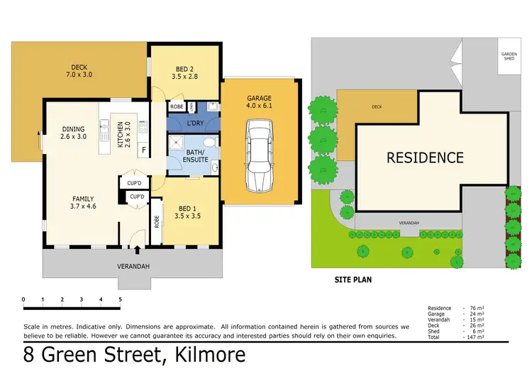 Floorplan of Homely house listing, 8 Green Street, Kilmore VIC 3764