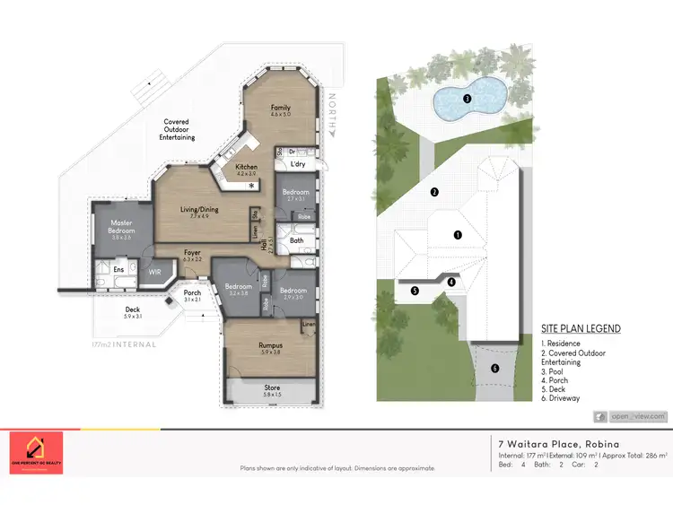 Floorplan of Homely house listing, 7 Waitara Place, Robina QLD 4226