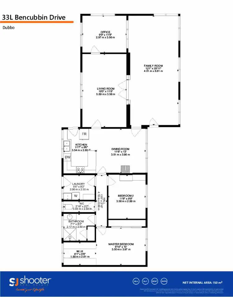 Floorplan of Homely house listing, 33L Bencubbin Drive, Dubbo NSW 2830