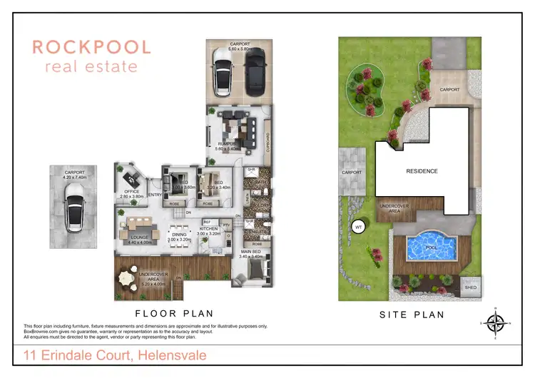 Floorplan of Homely house listing, 11 Erindale Court, Helensvale QLD 4212